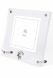 Acrylic glass photo frame with rose keepsake urn for ashes