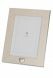 Photo frame urn with small silver heart for ashes