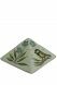 Hand painted pyramid keepsake 'Coal Tit-Forget-me-not'