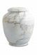 Porcelain cremation urn for ashes 'Classica' | Arabian Carrara marble