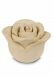 Rose keepsake urn 'Almost White'