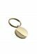 Keychain Cremation Ashes Urn Pendant 'Circle' gilded