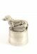 Pewter Dachshund pet ashes urn