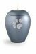 Pet urn with Swarovski paw print and candle holder in several colours and sizes