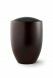 Wood cremation urn 'Alder' black