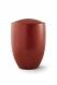 Wood cremation urn 'Alder' red