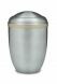 Grey ashes urn made from steel