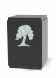 Granit cremation ash urn 'Tree of life' | weather resistant