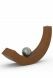 Corten steel adult cremation urn 'The path of life'
