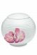 Cremation ashes urn porcelain 'Flower'