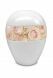 Porcelain urn for ashes 'Roses'