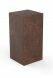 Bronze cremation ashes urn 'Block' for adults