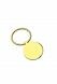 Keychain Cremation Ashes Urn Pendant 'Circle' gilded