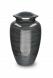 Cremation urn for ashes from aluminium 'Elegance' wood look