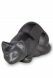Cat urn grey