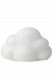 White cloud mini urn for ashes