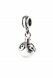 Memorial ashes charm/bead 'Curl'