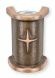 Crypt front or wall vase bronze in several colours