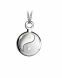 Silver cremation ashes jewel 'Yin Yang'