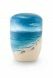 Water cremation urn 'Footprints' for burial at sea