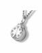 Ash pendant 925 silver 'Ladybug' with zirconia
