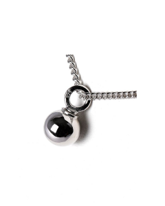 Cremation Pendant for Ashes Ball 925 silver
