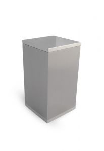 Aluminium keepsake funeral urn