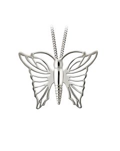 Ash jewel pendant Silver 'Butterfly'