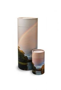 Ashes scattering tube urn 'Rainbow lake'