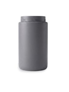 Travel urn for ashes with screw lid for air travel