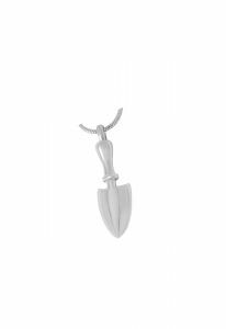 Stainless steel ashes pendant 'Scoop'