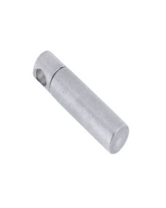 Memorial jewelry cylinder silver