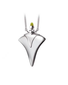 Ash jewel pendant silver with Jade