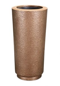 Memorial vase bronze with screws