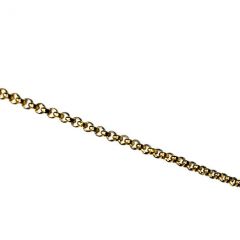 Gold plated stainless steel necklace