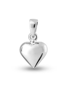 Heart Ashes Pendant 'Love U' - 925 Sterling Silver