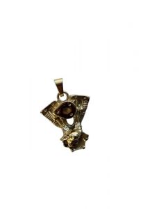 Stainless steel ashes pendant