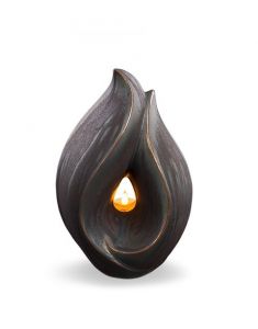 Candle holder urn Flame of Memory - vintage