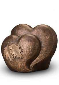 Ceramic duo/companion urn 'Autumn'