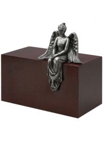 Angel funeral urn cremation ashes