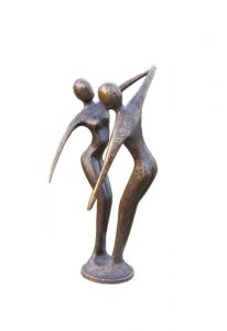 Grave remembrance sculpture 'Dancing couple'