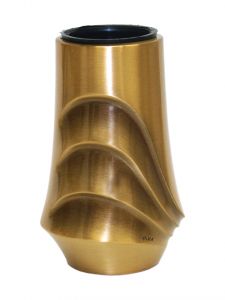 Bronze memorial flower vase (wall model)