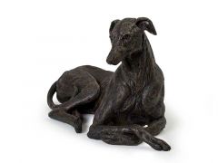 Greyhound cremation ash dog urn