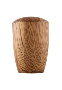 Wooden funeral urn