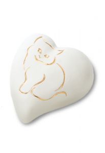 Pet cremation ashes urn 'Cat'