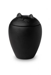 Black cat urn for ashes