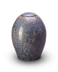 Ceramic cremation urn