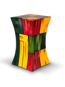 Glassfiber cremation urn 'Multicolour'