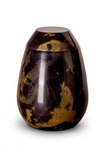Marble funeral urn for indoors