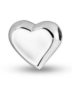 Glossy Heart Memorial Cremation Necklace